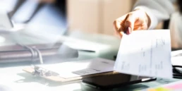 giving paycheck payroll cheque